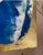Abstract Modern Abstract Painting of Acrylic and Gold Leaf Signed Frenchy For Sale - Image 3 of 4