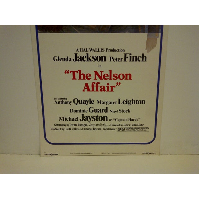 Vintage Movie Poster "The Nelson Affair" 1973 Chairish