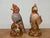 Hand Painted Porcelain Parrots, Set of Two For Sale In San Francisco - Image 6 of 12