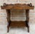 Brown Early 20th Century French Hand-Carved Oak Trolley Bar, 1920s For Sale - Image 8 of 8