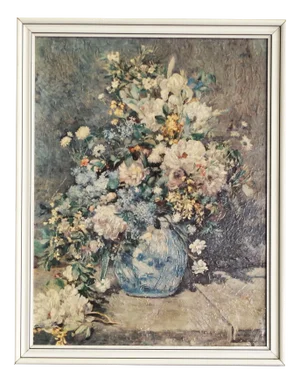 After Renoir, Still Life, 1970, Oil on Canvas