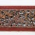 Chinese Antique Chinese Gilt and Red Lacquer Hand-Carved Wood Panel With Floral Motifs For Sale - Image 3 of 13