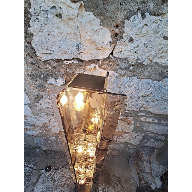 LT379 Floor Lamp in Murano Glass attributed to Carlo Nason for Mazzega, Italy, 1970s For Sale - Image 6 of 18