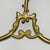 Art Nouveau Italian Decorated Brass Hangers, 1930s, Set of 5 For Sale - Image 10 of 12