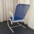 Mid-Century Modern Blue Mesh Cantilever Outdoor Patio Armchair For Sale In New York - Image 6 of 6