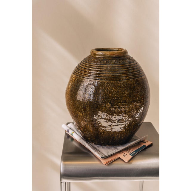 Ceramic Large Chinese Majesty Stoneware For Sale - Image 7 of 7