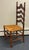 1980s Late 20th Century Ladderback Rush Seat Dining Chairs - Set of 6 For Sale - Image 5 of 12