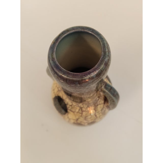 Ceramic Amphora Vase from Royal Dux, 1900s For Sale - Image 8 of 9