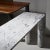 Wood Large Walnut and White Marble Sunday Dining Table by Jean-Baptiste Souletie For Sale - Image 7 of 11