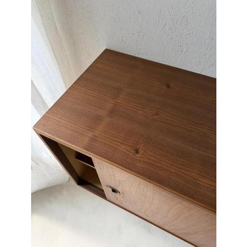 Danish Teak Wall Sideboard from HG Furniture, 1960s For Sale - Image 4 of 17