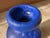 Studio Ceramic Art Vase with Blue Lava Glaze by Hartwig Heyne for Hey Keramik, West Germany, 1970s For Sale - Image 10 of 16