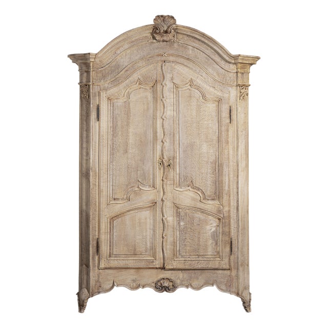 Louis XV Oak Wardrobe France Early 19th Century For Sale