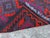 Red Vintage Afghan Handmade Kilim Rug, 2'8 X 5'5 Ft, Maimana Wool Flat Weave Tribal Runner Carpet For Sale - Image 8 of 8