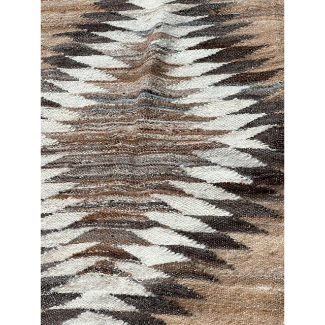 South American Navajo Flat Rug, 1930s For Sale - Image 13 of 17