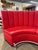 Metal Red Dining Booth For Sale - Image 7 of 9