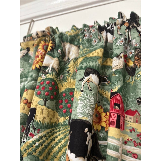 Cow Panel Print 50 Wide X 50 Length Handmade For Sale - Image 10 of 12