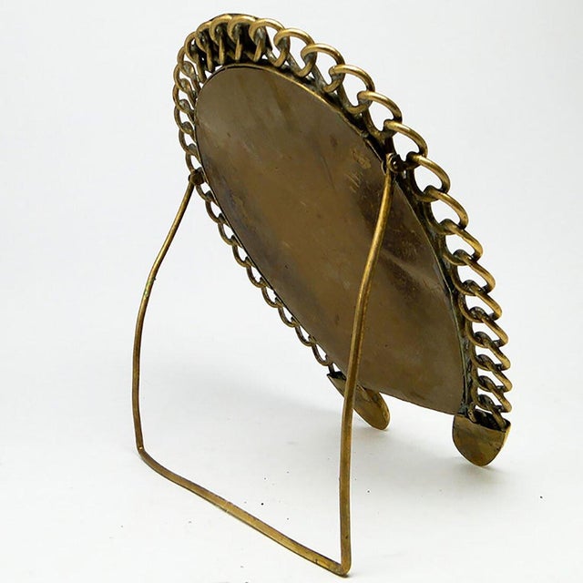 Make-Up Mirror, Belgium, 1930s For Sale - Image 4 of 12