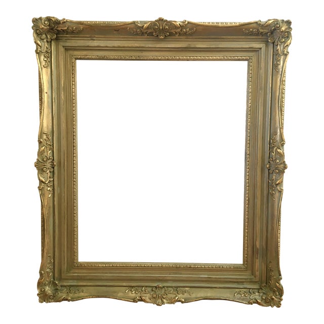 Vintage French Baroque Gold Art Frame 20x24" Chairish