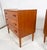 C. 1960s Carl Aage Skov for Munch Mobelfabrik Teak Three Drawer Chests - A Pair For Sale - Image 12 of 15