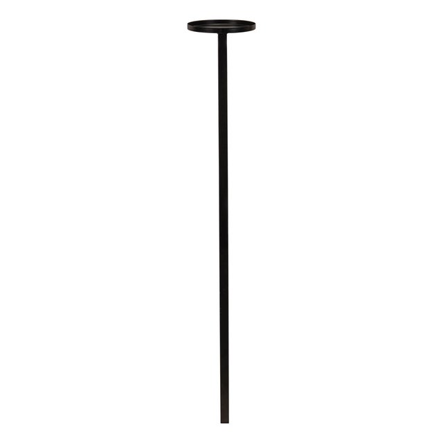 Add a sleek and modern touch to your Christmas tree with this Metal Tree Topper Platform in classic black. Designed to...