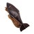 Hand-Carved Ironwood Whale Sculpture on Natural Burl Base, 9.5" For Sale - Image 9 of 11