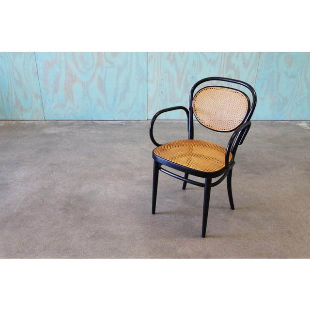 1980s No. 215 Rf Chair by Michael Thonet Bentwood Cane Chair (4 Available) For Sale - Image 9 of 11