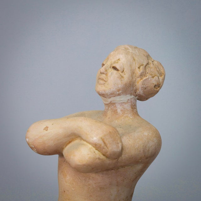 Francine Govers, Female Sculptures, 1990s, Clay, Set of 4 For Sale - Image 12 of 13
