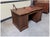 Antique Neo-Gothic Desk in Oak, 1880 For Sale - Image 9 of 14