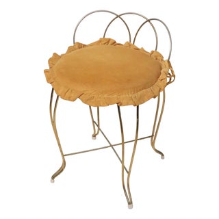Hollywood Regency Vanity Stool For Sale