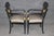 This exceptional set of four Regency-style armchairs embodies the bold sophistication and refined elegance that defined...