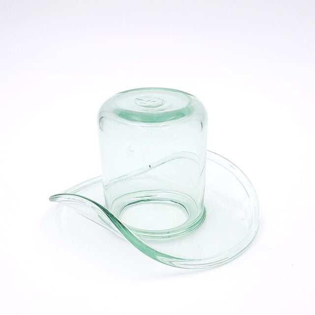 Glass Victorian Glass Top Hat, England Circa 1880 For Sale - Image 7 of 7
