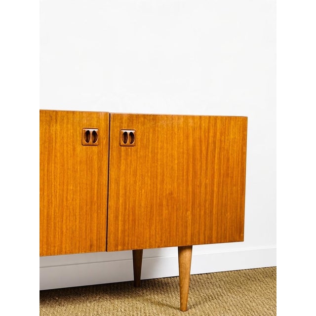 Wood Scandinavian Teak Sideboard, 1960 For Sale - Image 7 of 15