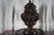 Grand Neoclassical Lion Head Urn With Ring Handles For Sale - Image 4 of 9