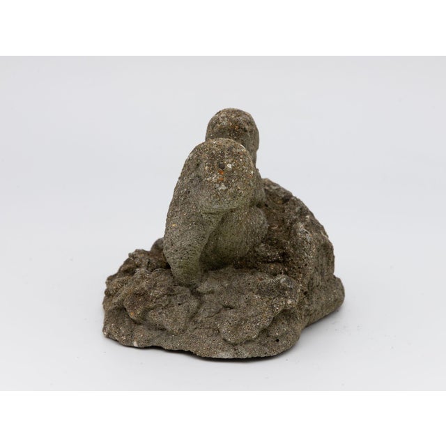 1950s Reconstituted Stone Squirrel Garden Ornament, 20th Century For Sale - Image 5 of 7