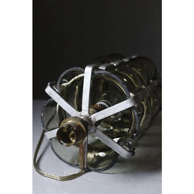 Mid-Century Brutalist Venitian Blown Glass Lamp Base, 1950s For Sale - Image 9 of 12