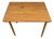 Late 19th Century Antique American Folding Sewing Table With Faux Bamboo Legs For Sale