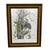 Vintage wood framed print of a red-bellied woodpecker. print is behind non-glare glass. Frame outside measurement 22.5” w...