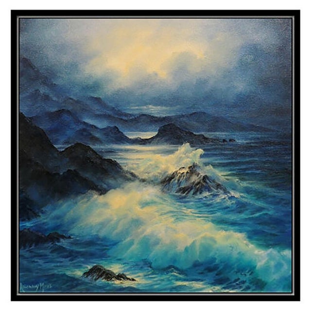 Message us to inquire about custom framing options! (Included for free with every purchase) The artwork is of impressive...