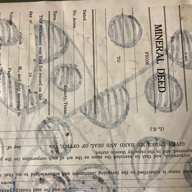 2010s Contemporary Original Wayne Cunningham Abstract Drawing/Painting Signed For Sale - Image 5 of 6