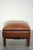 2000 - 2009 Cognac Cowhide Leather Ottoman with Decorative Nails For Sale - Image 5 of 10