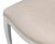 Cane Back Dining Chairs in White with Taupe Velvet, Sets of 2 For Sale - Image 9 of 11
