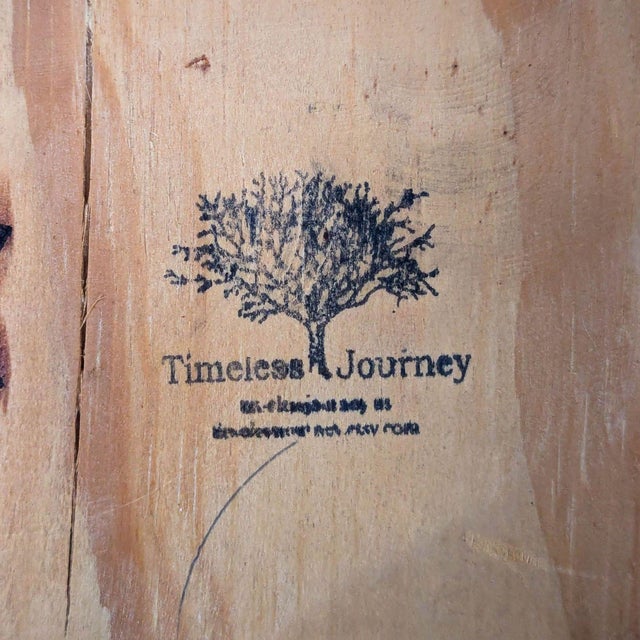 Set of Four Timeless Journey Stools For Sale - Image 9 of 9