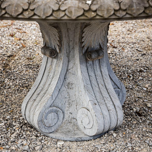 Garden Table in Natural Stone For Sale - Image 5 of 8