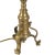 Antique Gilt Brass Lamp Holder Candelabrum, 1700s For Sale - Image 6 of 9