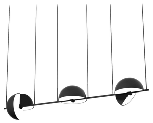 Triple Trapeze Pendant by Jette Scheib