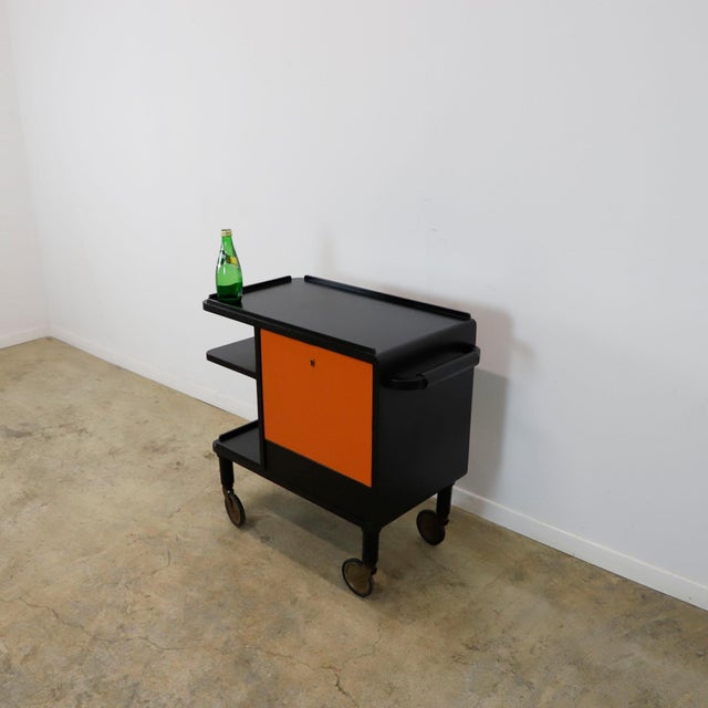 1960s Bauhaus Style Serving Cart For Sale - Image 16 of 18