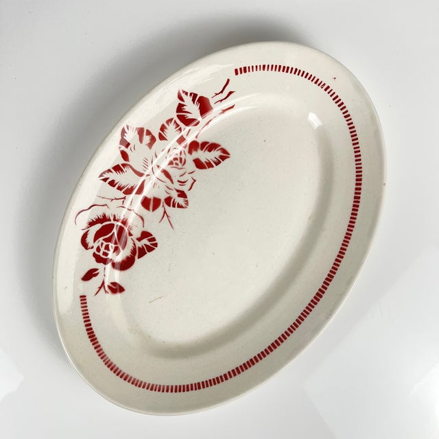 Atlantic Oval Platter from Digoin-Sarreguemines, 1950s-1970s For Sale - Image 10 of 10
