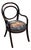 Antique Vienna Secession Bent Oak Armchair W/ Cat Needlepoint Seat by Thonet No.015 For Sale