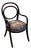 Vienna Secession Bent Oak Armchair W/ Cat Needlepoint Seat by Thonet No.010 For Sale