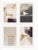 Pendulum White Clock by Turbina For Sale - Image 4 of 6